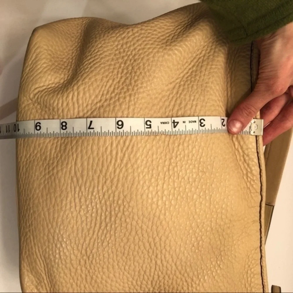 Coach pebbled leather hobo bag